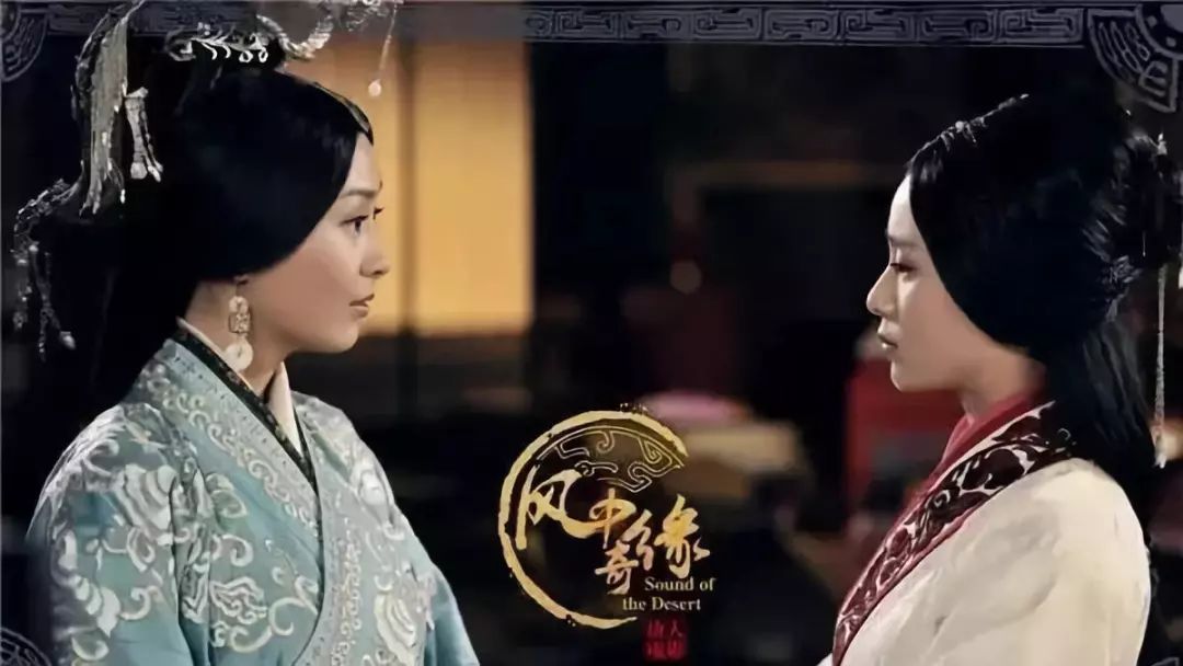 转战内地,又和胡歌,彭于晏,刘诗诗合作《风中奇缘,饰演外邦女子秦湘