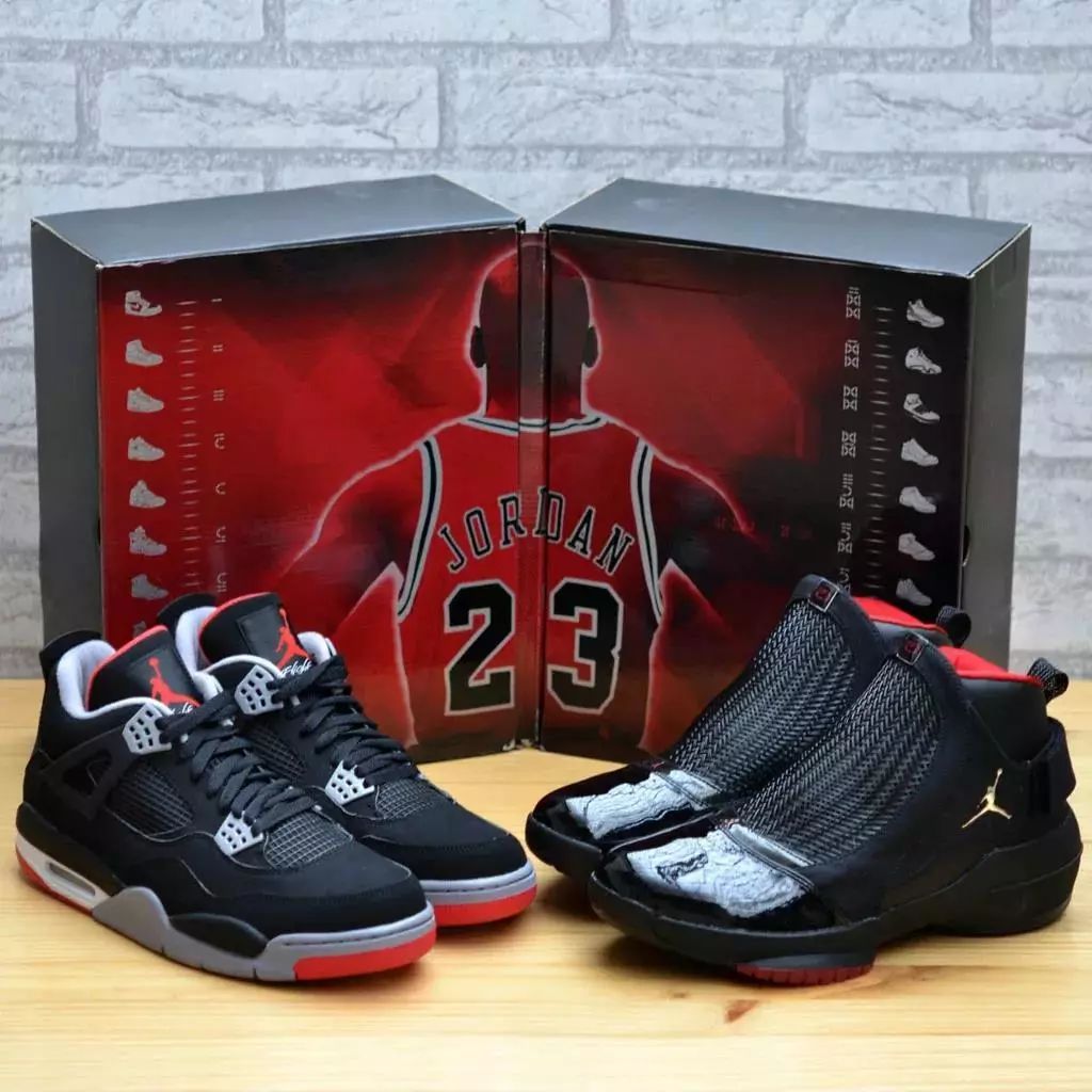 AJ迷必看系列！Air Jordan 4 “Bred” 五代鞋型历史大演变!