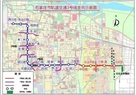 提上日程 根据《石家庄市城市轨道交通第二期建设规划(2020～2025年)