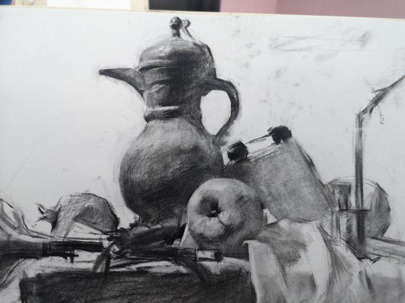 素描静物步骤图,你都收藏了吗