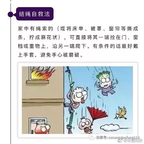 火场逃生不能寄希望于急中生智,只有靠平时对消防常识的学习,掌握和