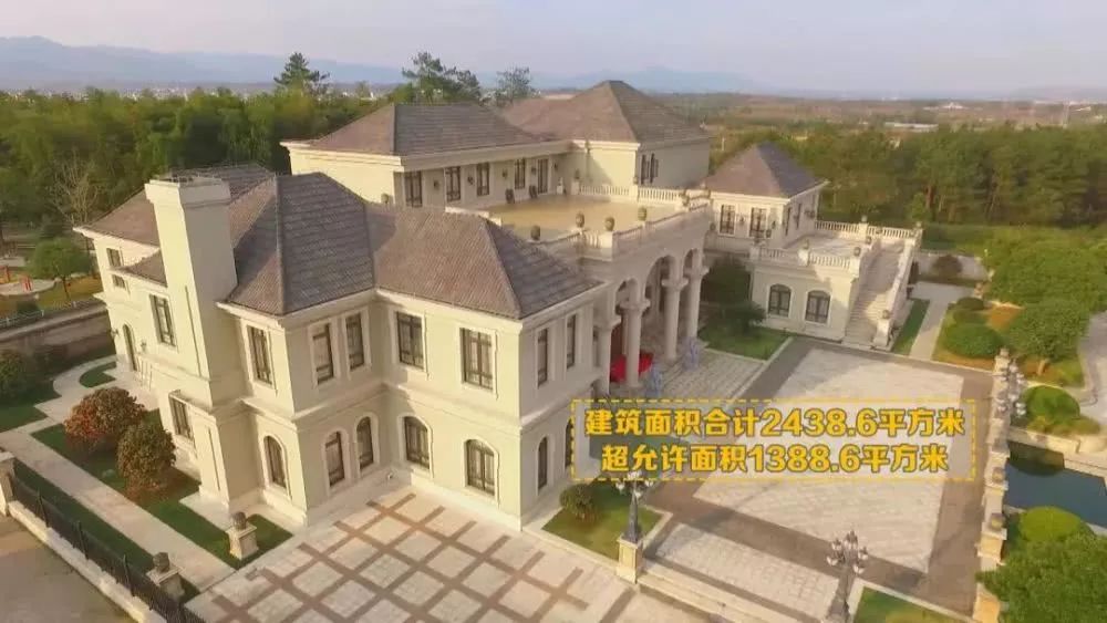 绍兴农村这座超豪华别墅被拆了