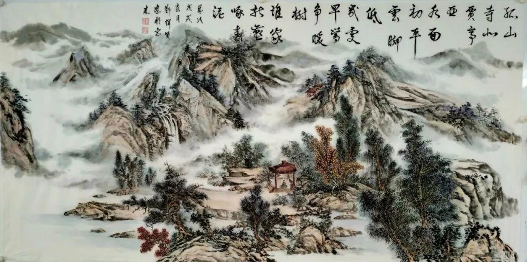 画路心语|画家郑辉贤:我的自学国画之路