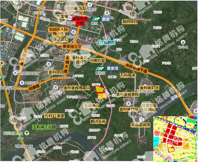 重庆供应5宗637亩商住用地 蔡家,水土优质地块上线