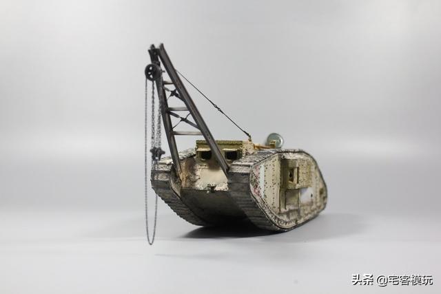 模玩秀：一战英国MKIV 雌性修理回收车