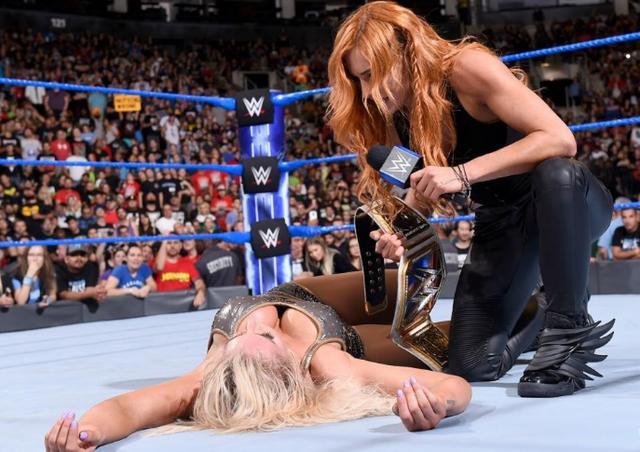 wwe女皇夏洛特我的最强对手是我闺蜜她叫贝基林琪