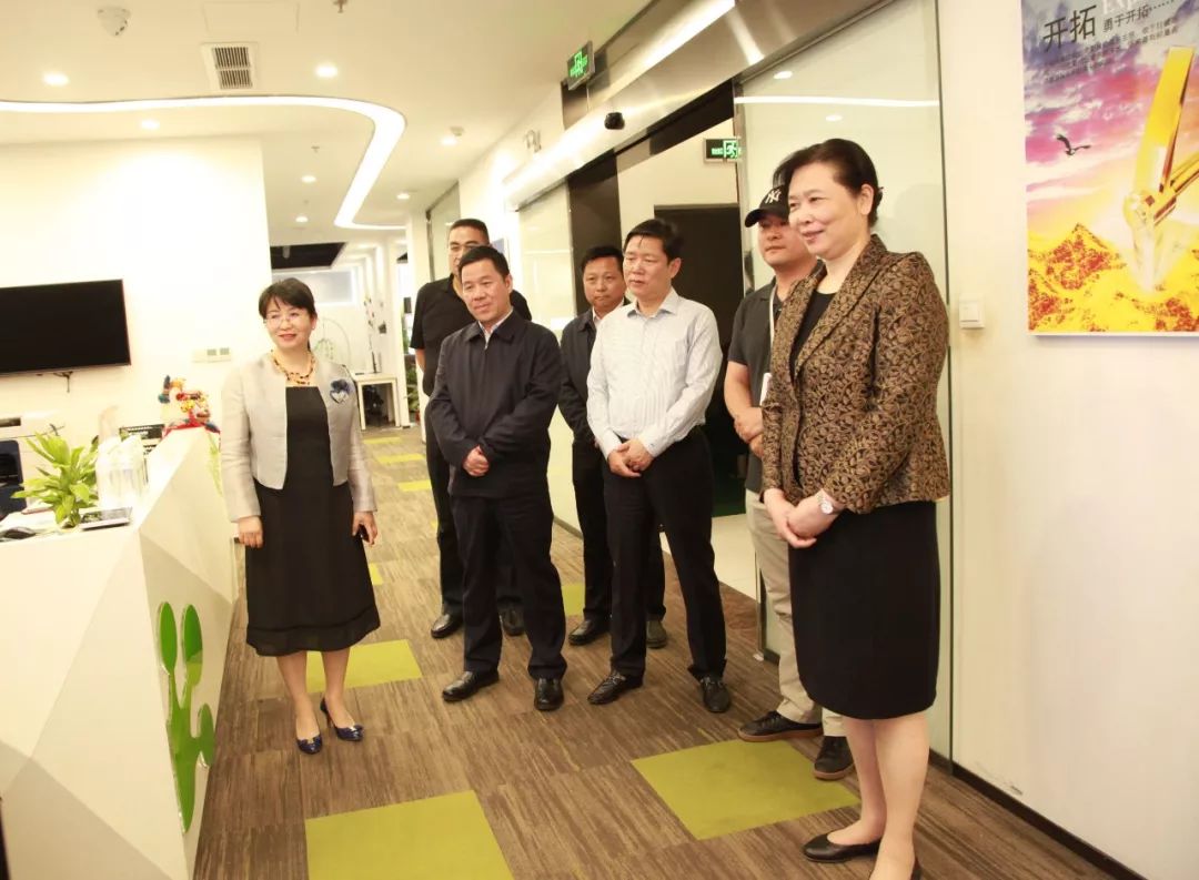 湖北省委常委,宣传部部长王艳玲一行考察武汉创意天地