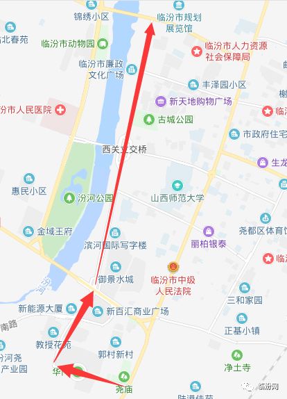 临汾市尧都区人口_临汾汾河公园 会 呼吸 的城市绿带(3)