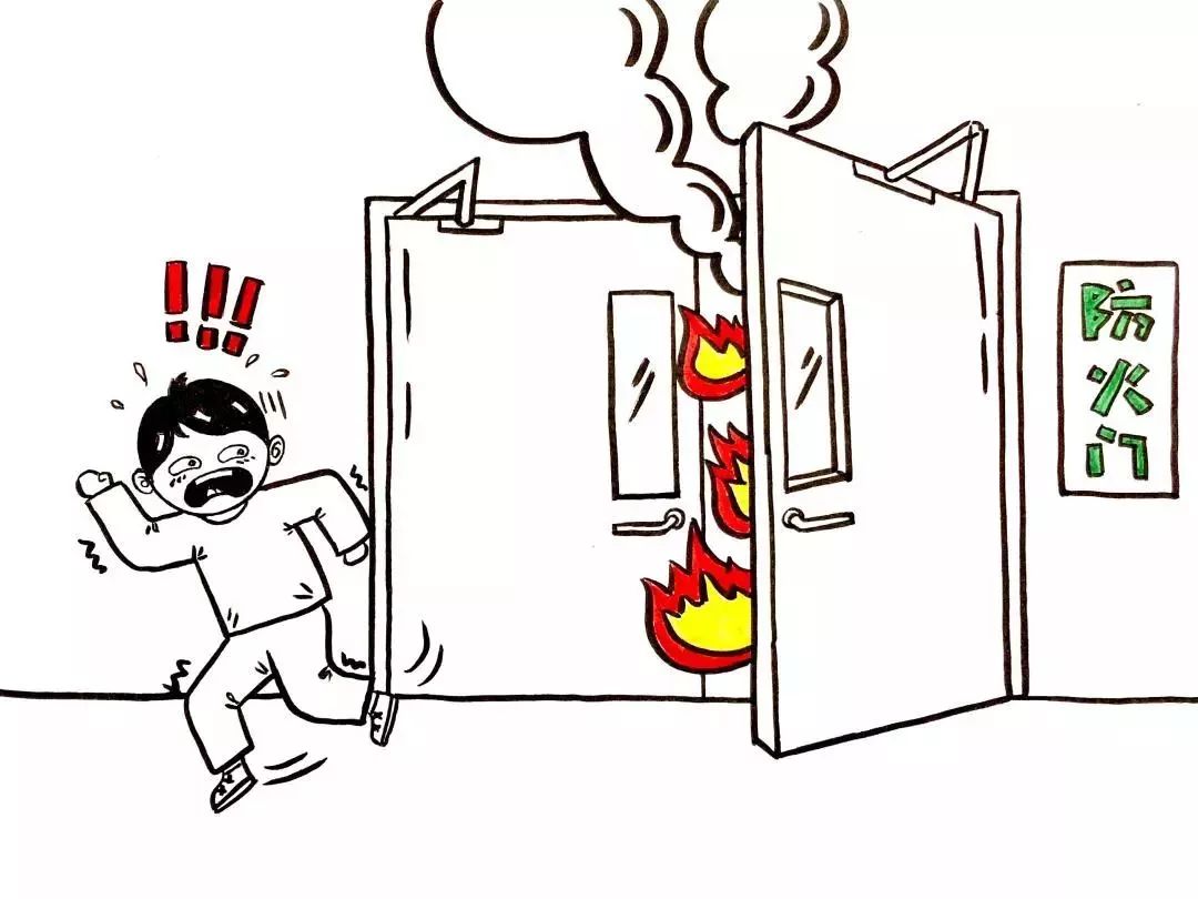 6.房间设置防盗窗影响逃生疏散