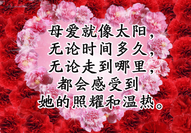 您辛苦了!母亲节快乐!送给所有母亲