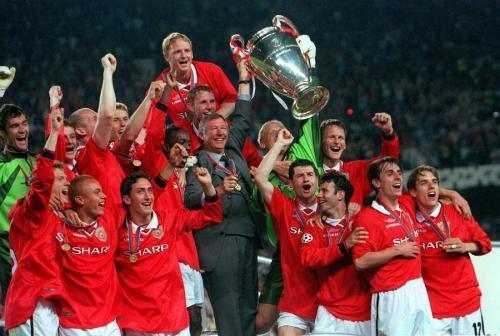 原创             看看1999年曼联三冠王，你就知道什么叫奇迹了！