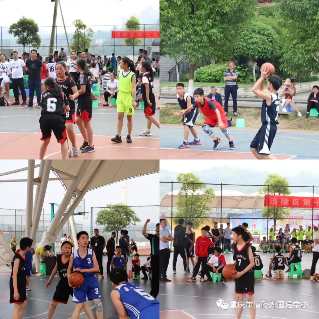涪陵区第十九届小学生篮球运动会于我校完美落幕