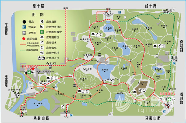 教你几招以后游泉城公园不再怕迷路啦