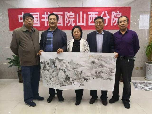 原创中国书画院山西分院2019第三次国画笔会