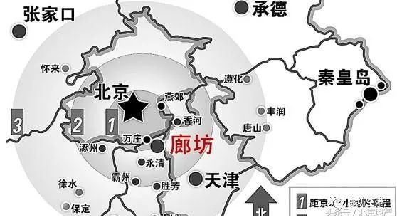 京津雄区域规划图北京将成为全球唯一的超一流国际大都市