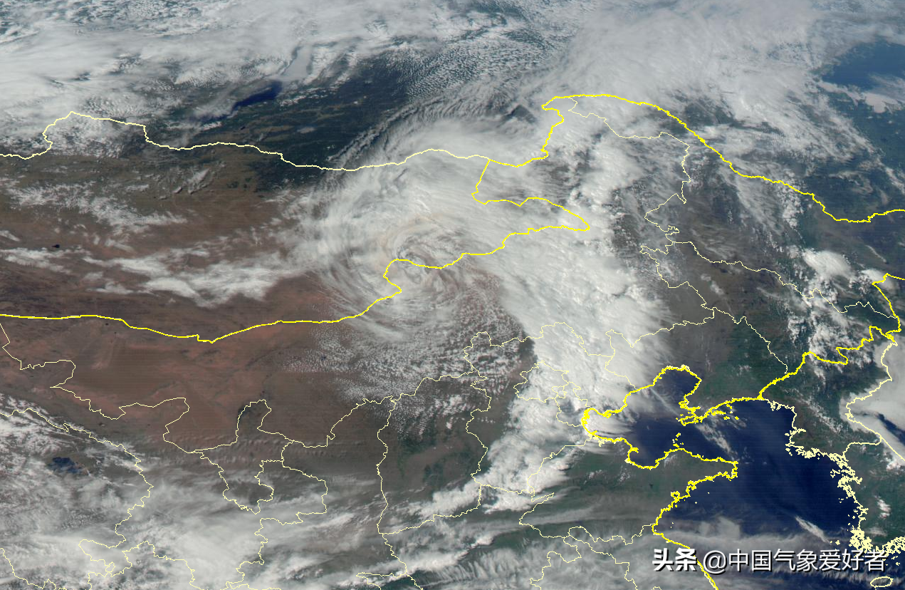 蒙古气旋携大风降温猛攻北方,引爆大范围沙尘太空可见!