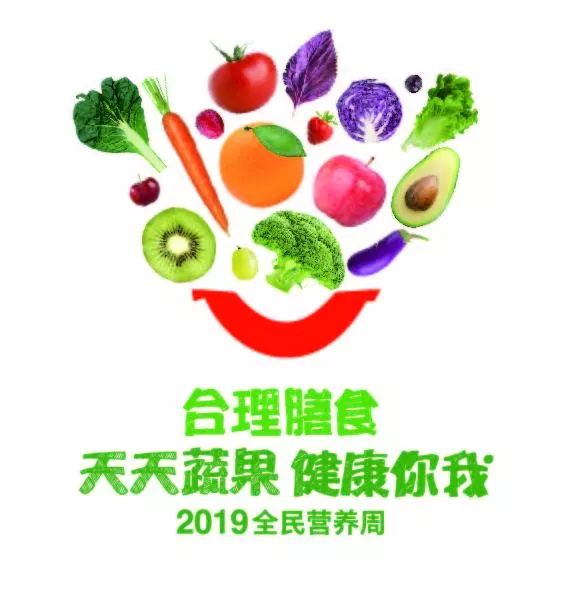 看,今年全民营养周的图标是不是非常漂亮!