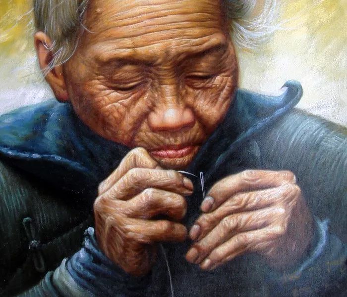 岁月是一场有去无回的旅行,妈妈的青丝变白发,换来孩子的成长.