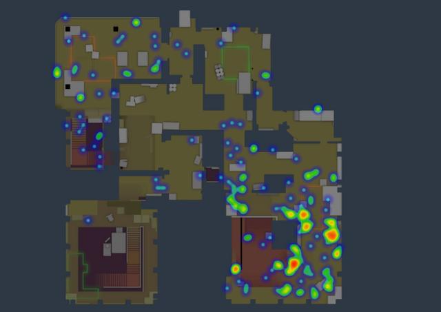 csgo:殒命大厦热点图 a点成双方争夺焦点 跳楼增添趣味性