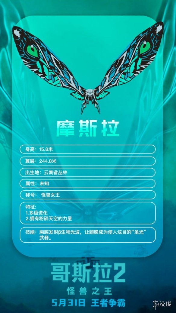 《哥斯拉2:怪兽之王》出场怪兽知识手册!