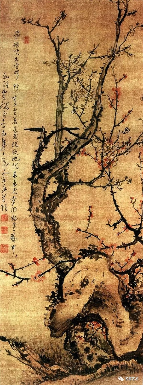 名家梅花作品欣赏（第50集）[63幅]_河南劉振華的博客_新浪博客