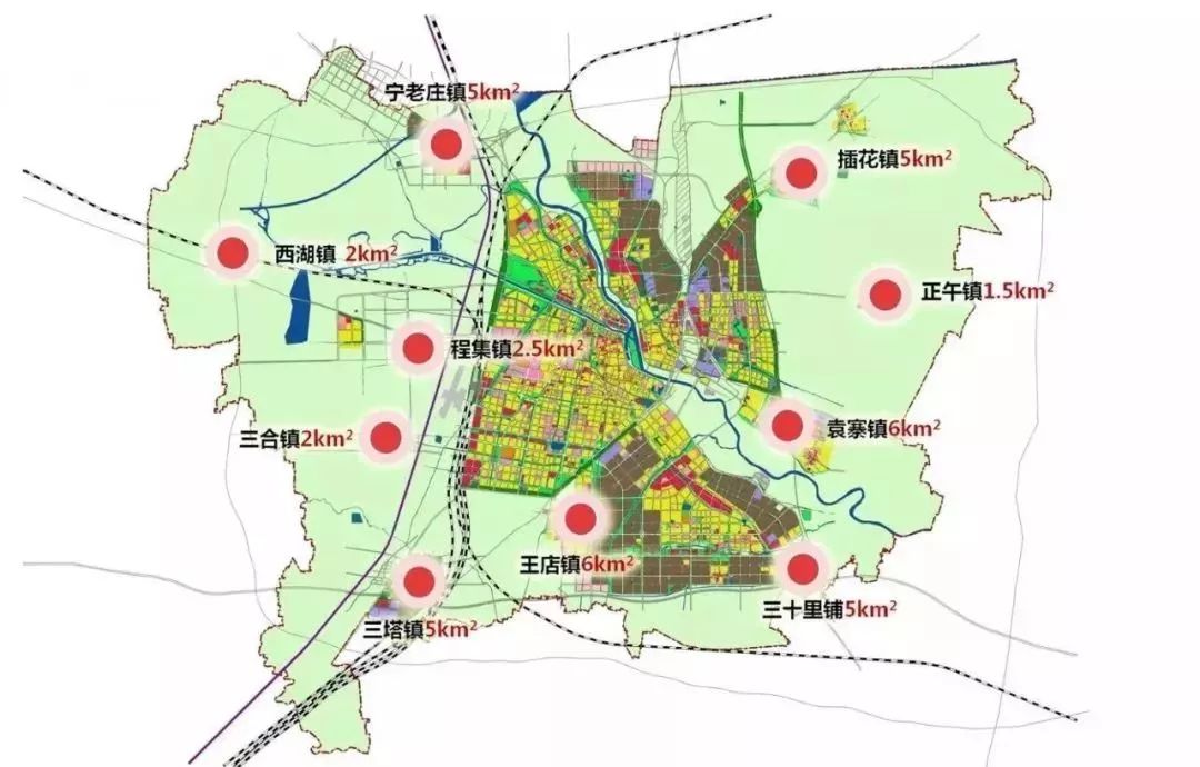 淮北一支花 重点镇,都市型重点镇 在《阜阳市城市规划区空间利用