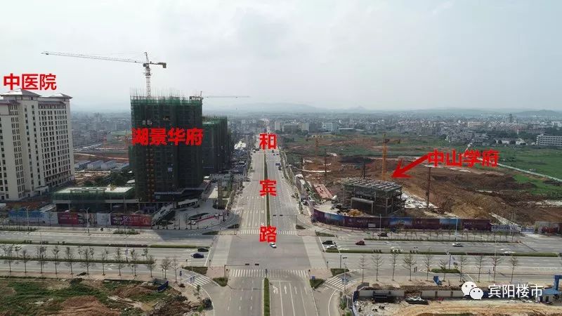 激动!宾阳县城中心再完善一条主干道,这个片区交通更方便啦