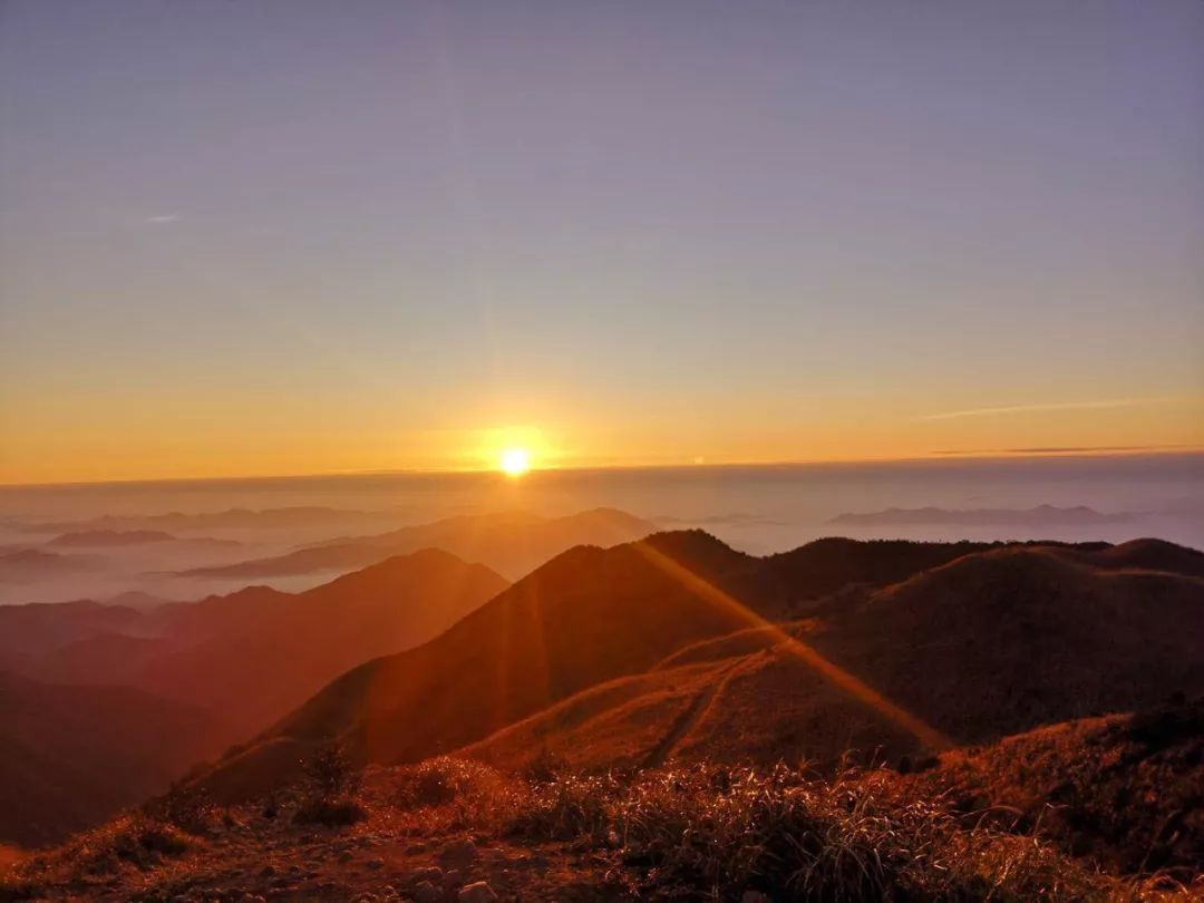 【大南山】每周六日出发:徒步惠东大南山,观无敌云海日落1天