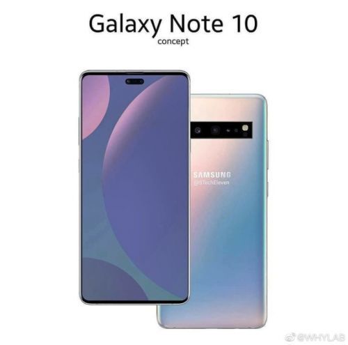 三星 Galaxy Note10 渲染图:居中开孔设计更顺眼 新金沙网投开户