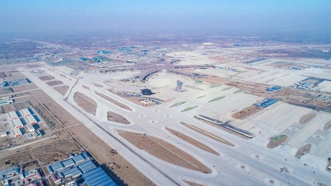 大兴机场飞行区航拍图.图源:北京大兴国际机场