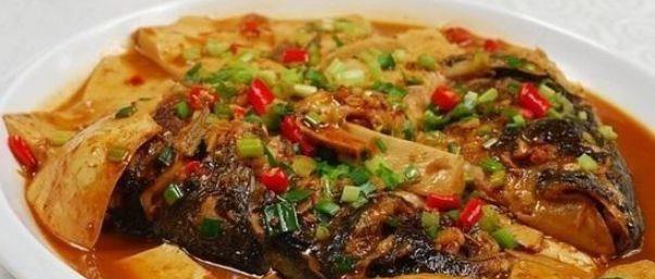 豆腐烧鱼