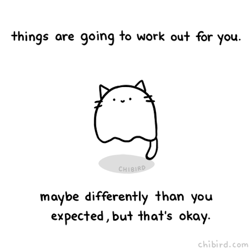 温暖插画送给需要正能量的你