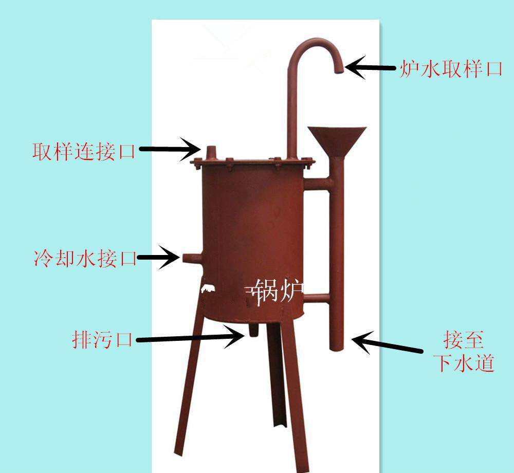 锅炉炉水取样器 锅炉取样冷却器 加厚型耐用 蒸汽取样