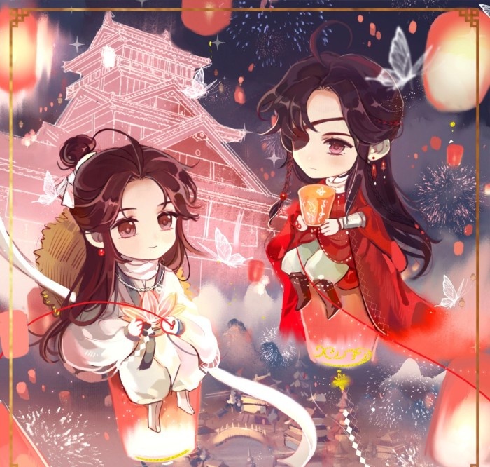 天官赐福:绝境鬼王花城的幼稚一面,花样求谢怜表扬