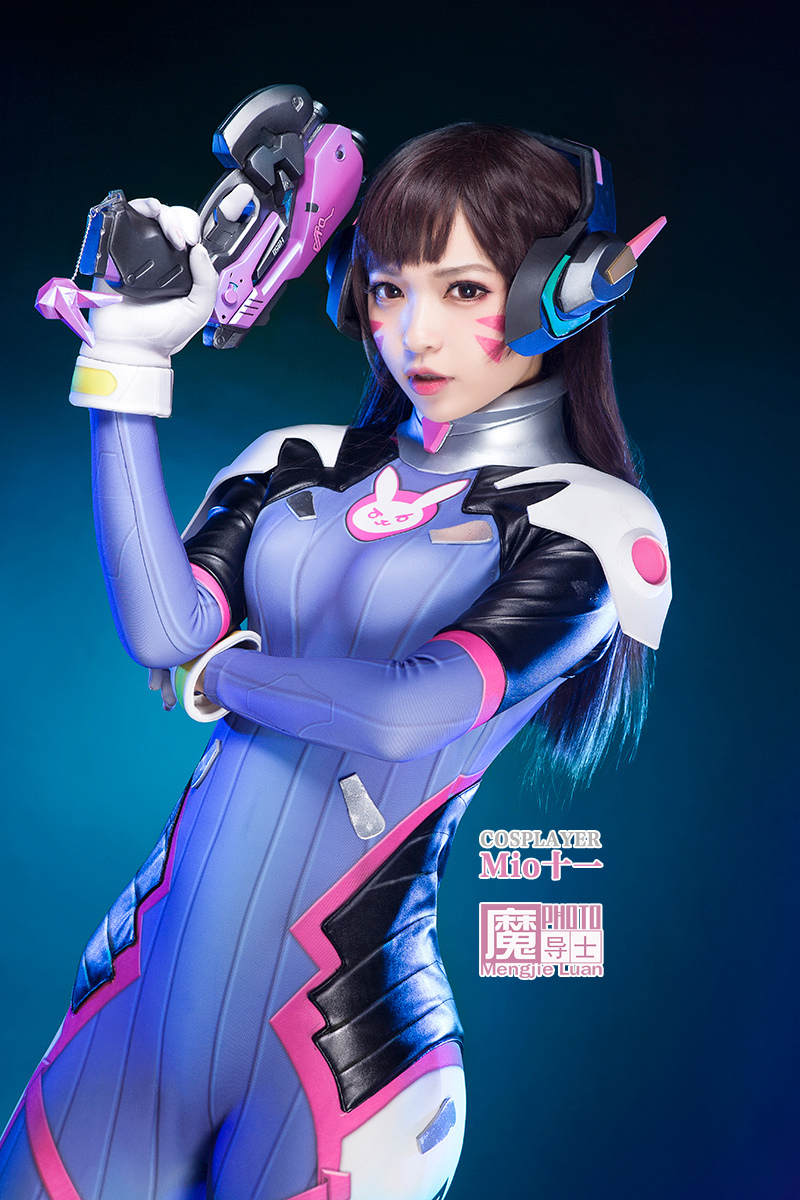 守望先锋 d.va宋哈娜精美cosplay.