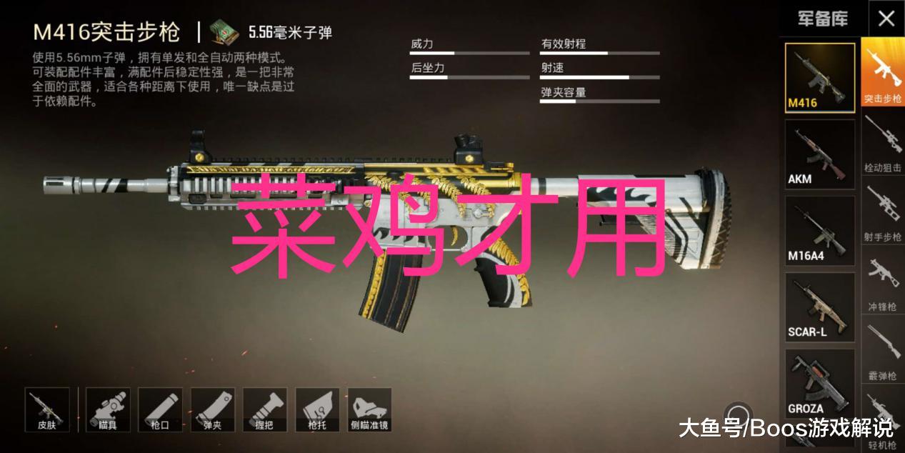 每个弹夹都有99发子弹,大菠萝哭了,菜鸡才选m4,榜首崛起!
