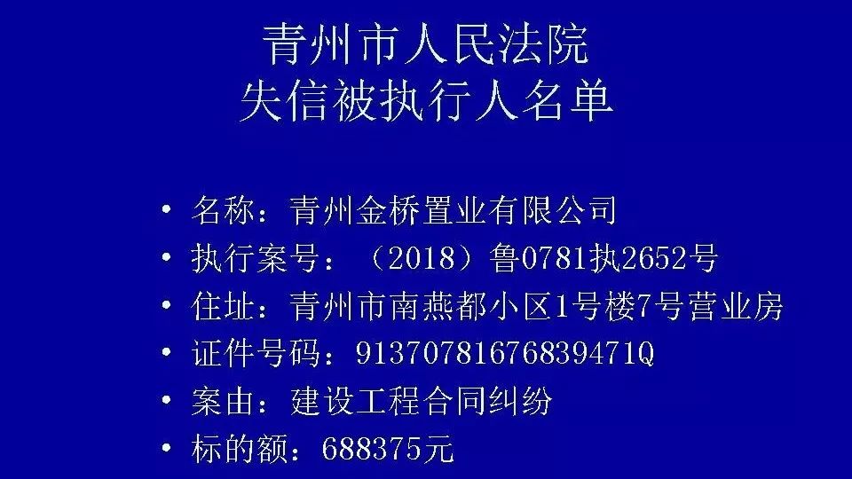 青州这22人被列入黑名单!最小的仅25岁._寿光