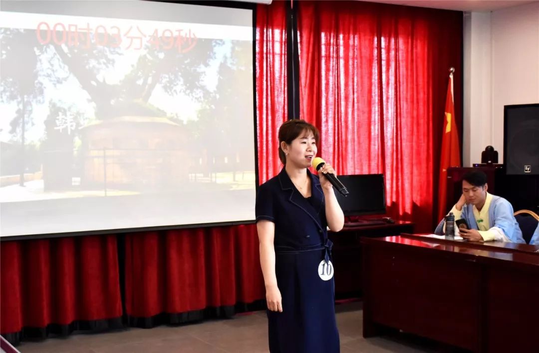 10号选手 梁带村芮国遗址博物馆讲解员梁小宁