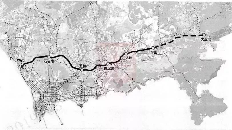 大运再添2条地铁大运站升级为大运枢纽深圳铁路枢纽总图规划20162030