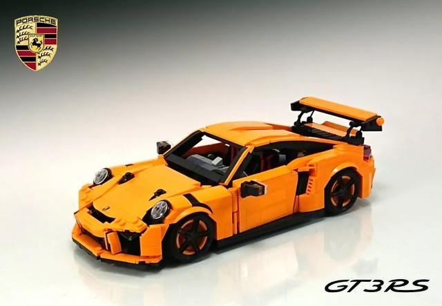 lego moc porsche 911 gt3 rs 保时捷911