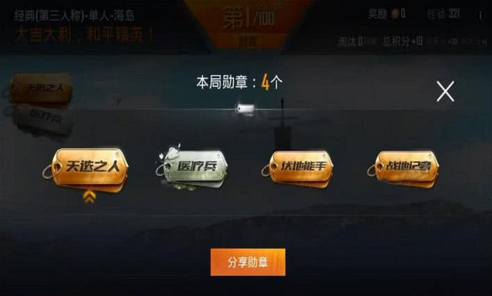 和平精英天选之鸡,已成绝版的称号,最难得勋章