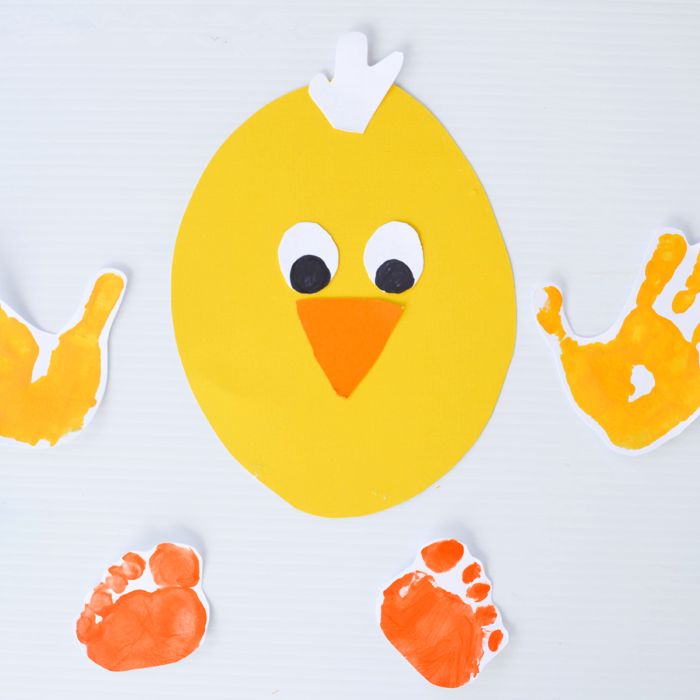 课程推荐|baby艺术课程之《手印小鸡》