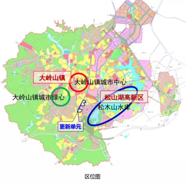 日前,东莞市自然资源局官网公布了《大岭山镇矮岭冚村,大塘村福兴片