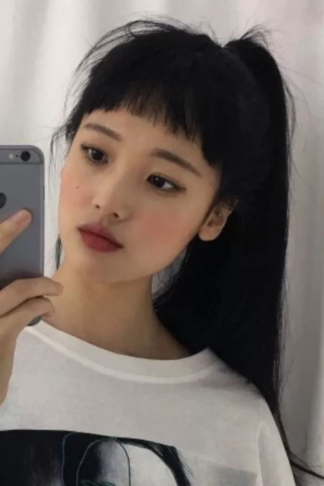 刘海选不对,发型全白费