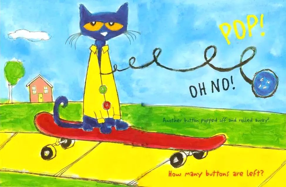 【有声绘本故事】《pete the cat and his four groovy buttons》