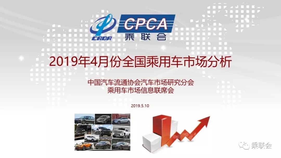 协会发布 | 2019年4月份全国乘用车市场分析 e世博国际