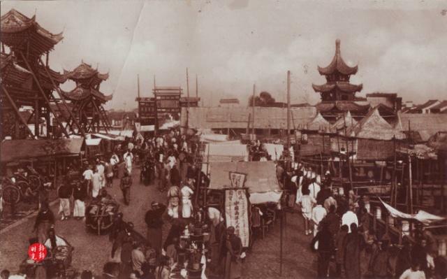 从清末老照片，看百年前的南京夫子庙