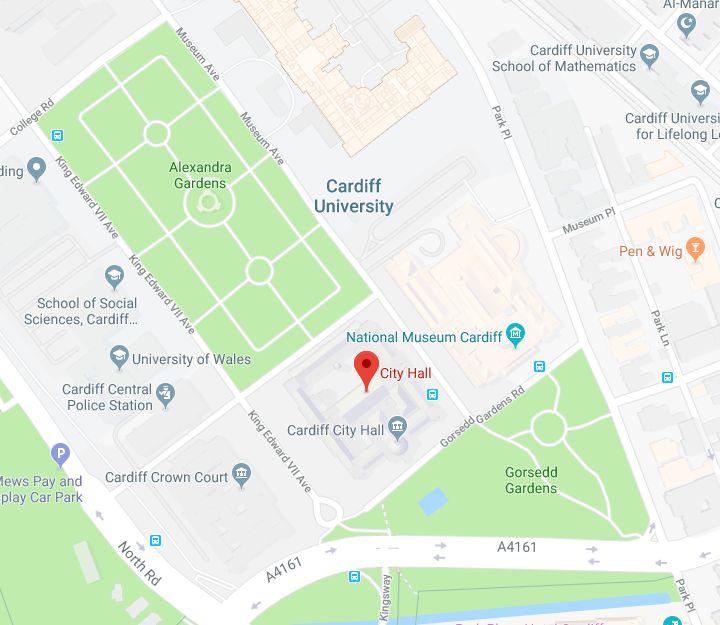 卡迪夫大学主要考场第一视角及平面图