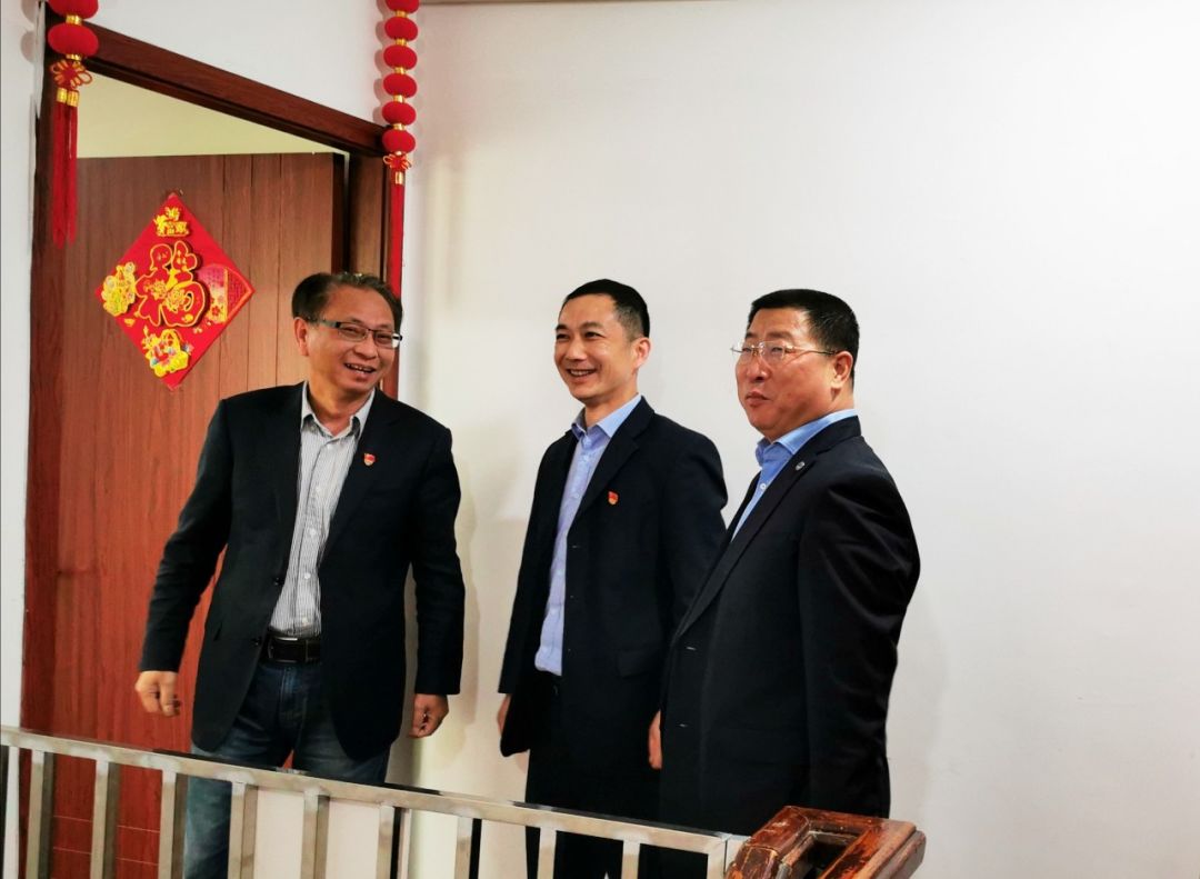 交能集团领导一行至我公司开展调研和慰问工作_瞿剑平