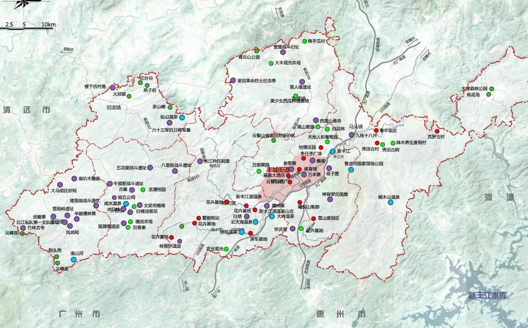 重磅新丰县未来18年间20172035城区规划蓝图发布事关每一个新丰人